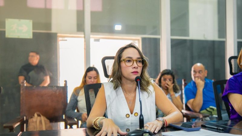 Diputada Isabella Pulgar Mota afirma que “gestión del gobernador Verano está por el suelo”