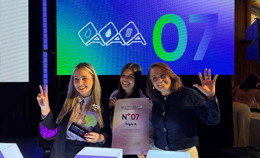 Triple A se mantiene entre los 10 mejores lugares para trabajar en Colombia para las mujeres