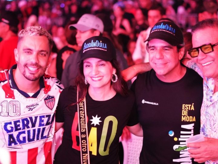 Barranquilla vibró en el concierto de celebración de sus 212+1 en el Gran Malecón