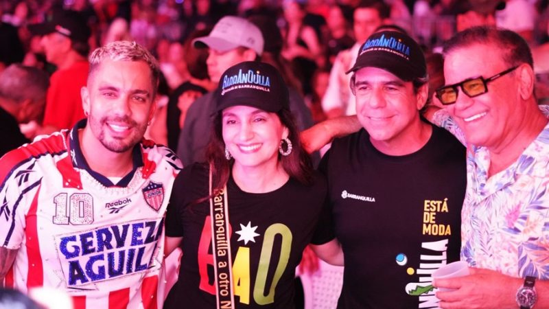 Barranquilla vibró en el concierto de celebración de sus 212+1 en el Gran Malecón
