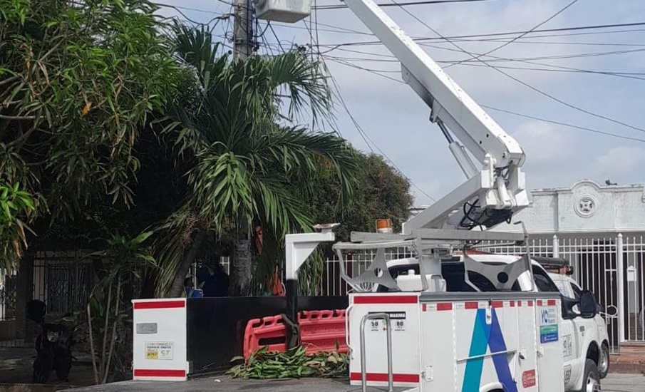 Obras de mejora en inmediaciones del centro de Barranquilla