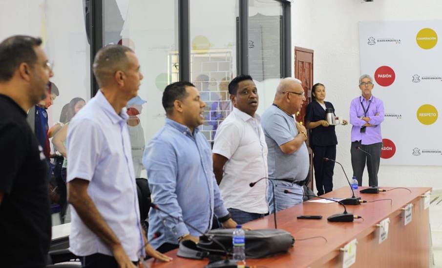 Concejo de Barranquilla analiza avances de la transformación del Tajamar Occidental y el entorno de Bocas de Ceniza