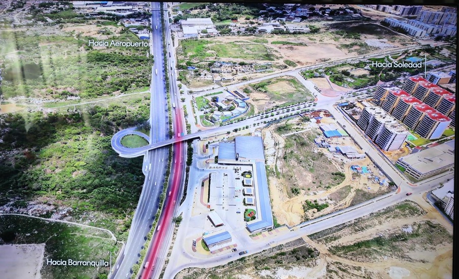 La Circunvalar tendrá un nuevo retorno y un puente peatonal a la altura de Puerta Dorada y el barrio 7 de Abril 