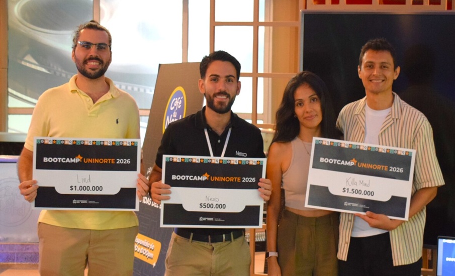 Quillamind se corona como ganador del Bootcamp Uninorte 2026