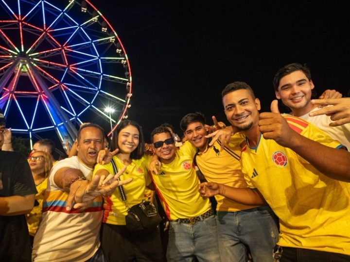 Barranquilla, lista para apoyar a la Selección Colombia este sábado y para la celebración del puente festivo