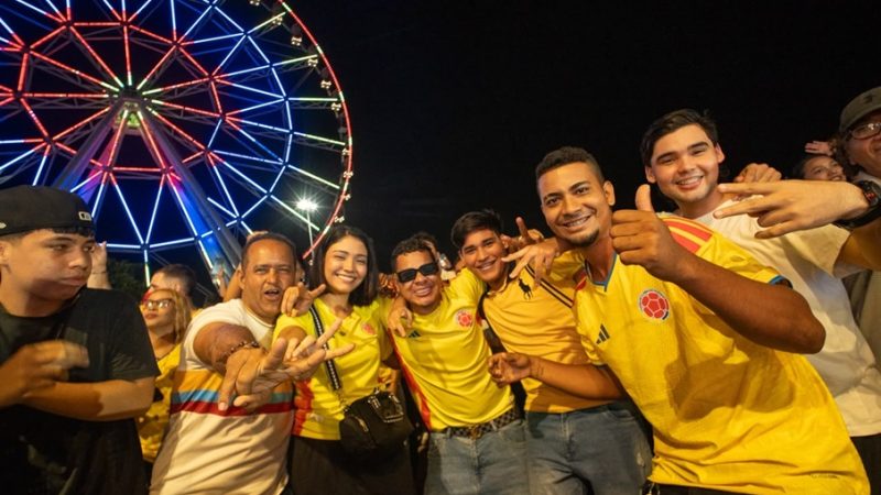 Barranquilla, lista para apoyar a la Selección Colombia este sábado y para la celebración del puente festivo
