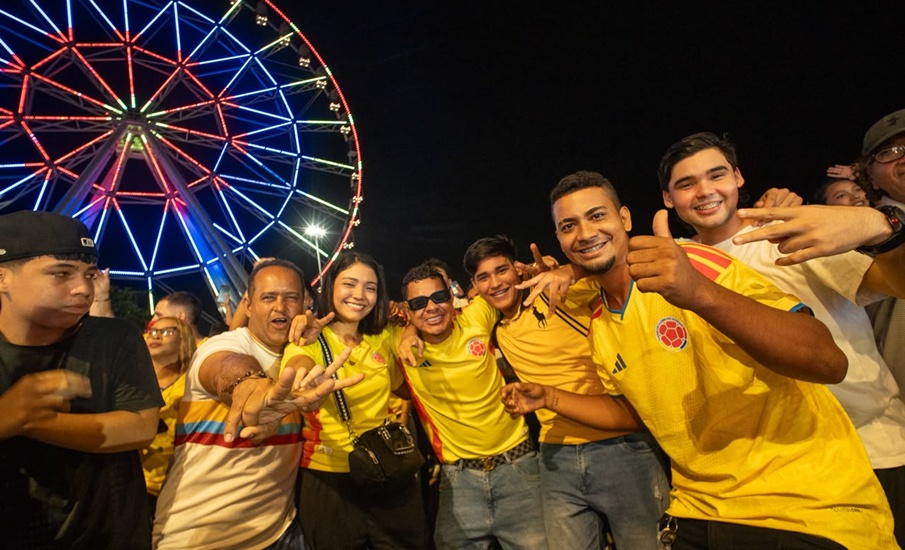 Barranquilla, lista para apoyar a la Selección Colombia este sábado y para la celebración del puente festivo