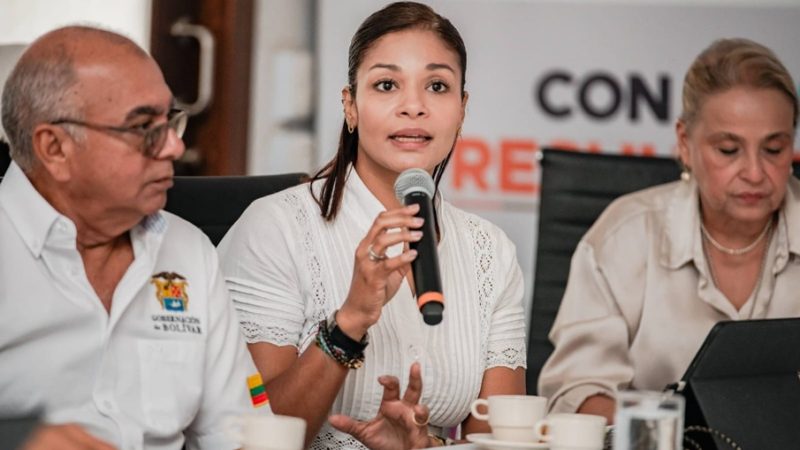 Proyecto del Tren Regional del Caribe avanzó sobre rieles en la mesa técnica celebrada con la participación de la gobernadora Margarita Guerra