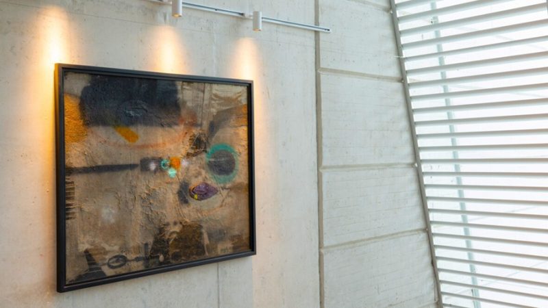 Obra inédita de Alejandro Obregón se suma a la colección de arte del campus