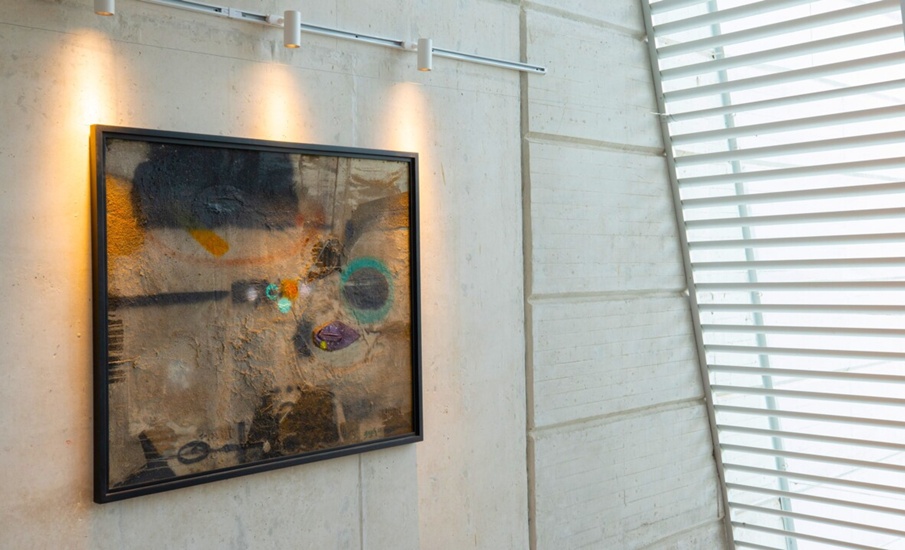 Obra inédita de Alejandro Obregón se suma a la colección de arte del campus