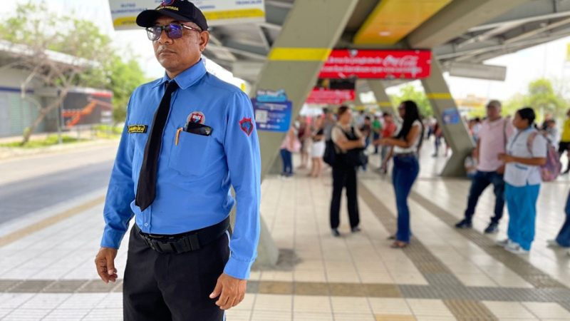 Transmetro completa 13 estaciones con vigilancia permanente y fortalece la atención de emergencias