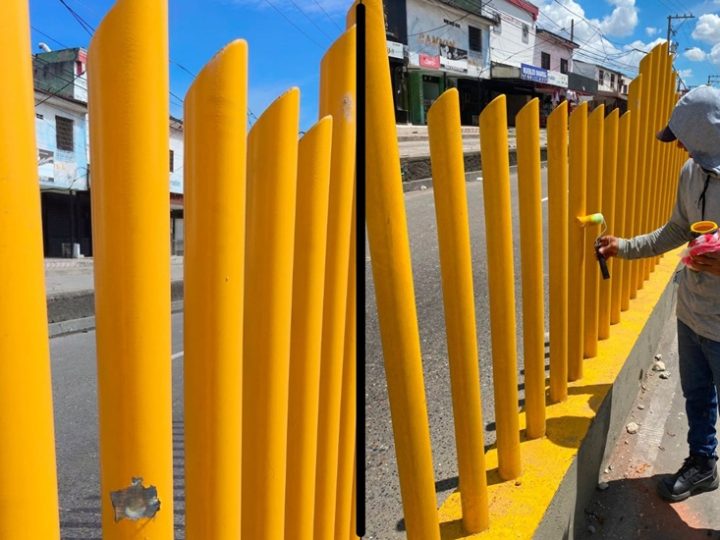 Transmetro rechaza ataques vandálicos contra el cerramiento de la estación Joaquín Barrios Polo 