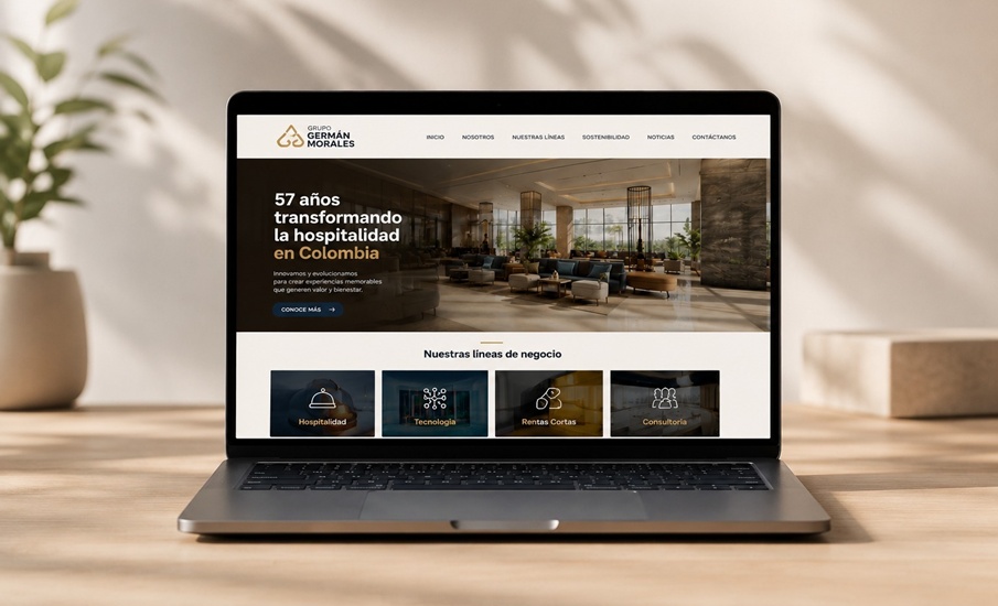 Grupo Germán Morales estrena web alineada con las nuevas tendencias del turismo