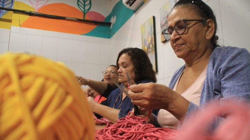 Clubes de Tejedoras de Barranquilla presentes en Colombiamoda 2026 con una apuestan por el mercado circular