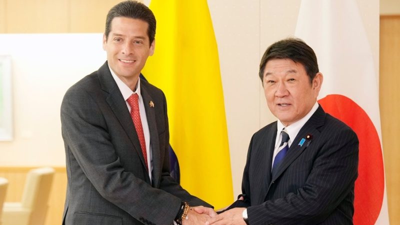 Colombia y Japón acuerdan reactivar negociación del Acuerdo de Asociación Económica (EPA)