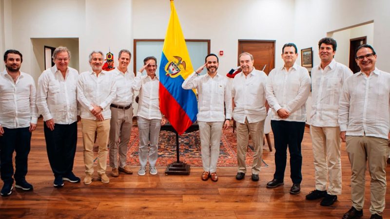 Presidente De La Espriella se reunió con empresarios y logró reducción de tasas en créditos de vivienda para damnificados del terremoto
