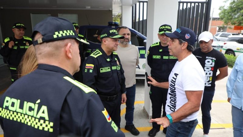 Alcalde Char recibe al subdirector general de la Policía Nacional en Barranquilla