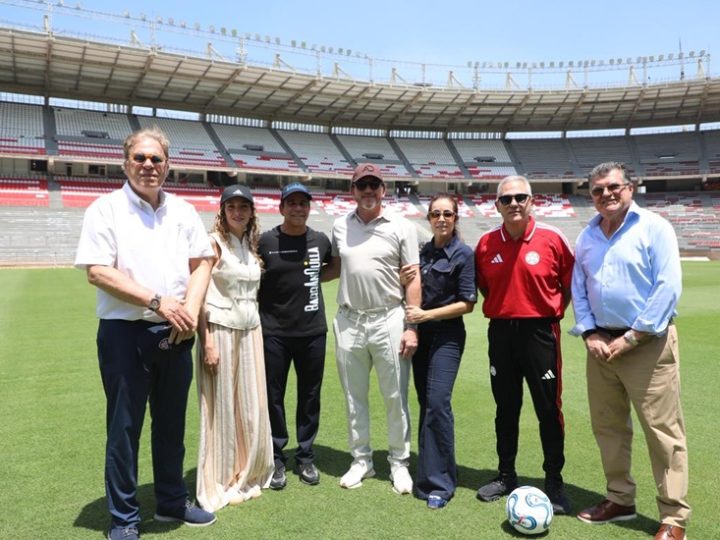 “Qué orgullo encontrar en el Metropolitano un estadio que sea un ejemplo para Sudamérica”: Alejandro Domínguez, presidente de Conmebol