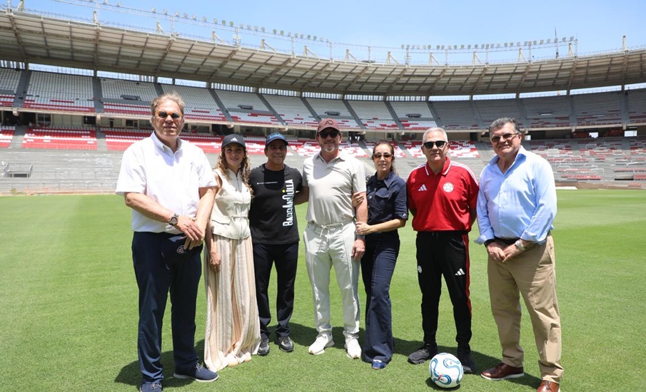 “Qué orgullo encontrar en el Metropolitano un estadio que sea un ejemplo para Sudamérica”: Alejandro Domínguez, presidente de Conmebol