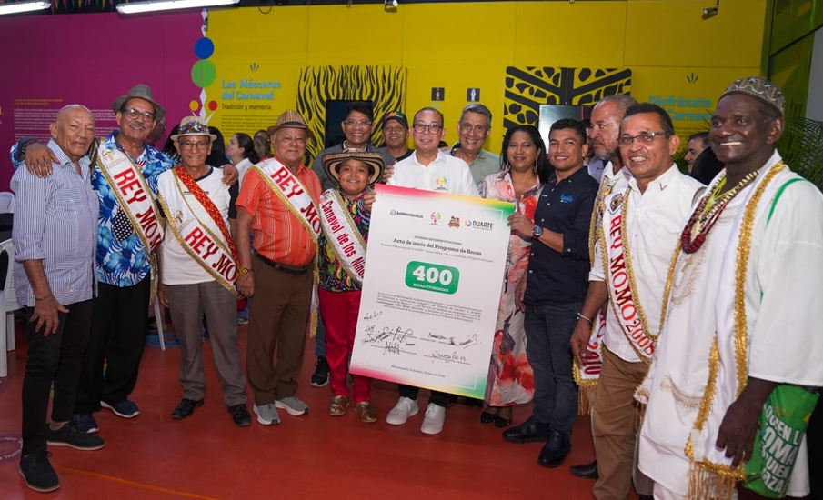Carnaval de Barranquilla y Duarte University ofrecen 400 becas para fortalecer la formación de hacedores de la fiesta