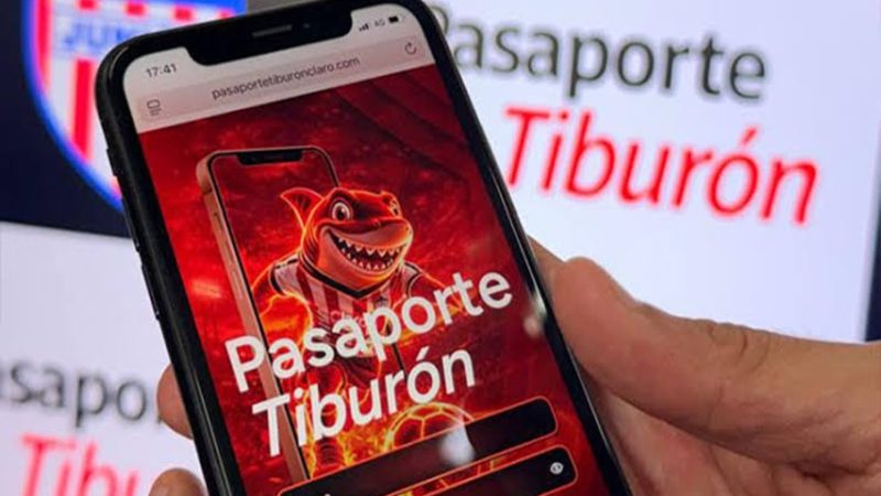 Claro y Junior FC lanzan Pasaporte Tiburón, una plataforma que premia la pasión de los hinchas