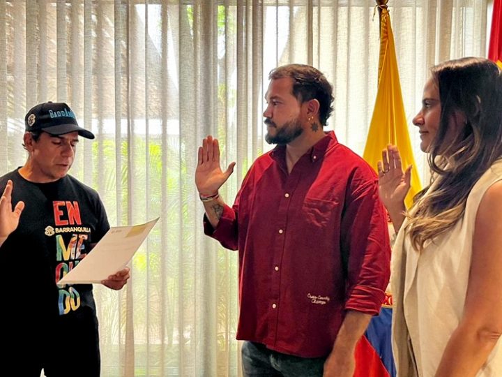 Alcalde Char posesionó al secretario de Cultura y Patrimonio y jefe de la Oficina de Turismo