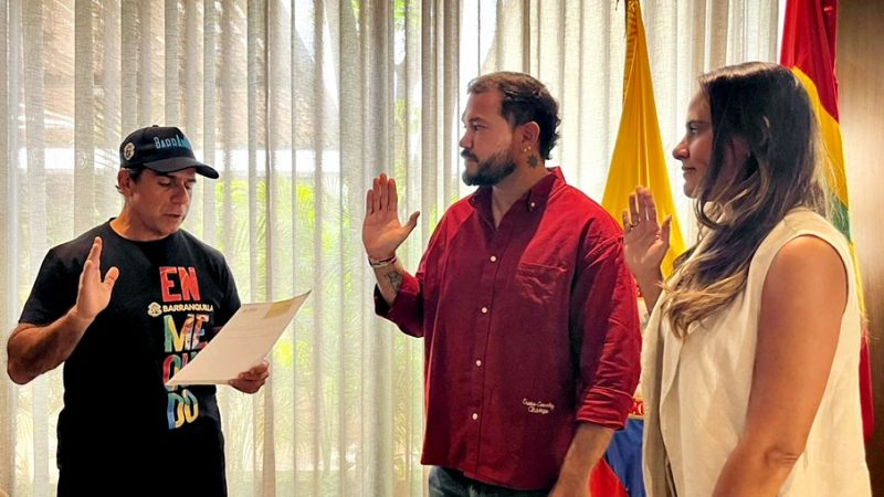 Alcalde Char posesionó al secretario de Cultura y Patrimonio y jefe de la Oficina de Turismo