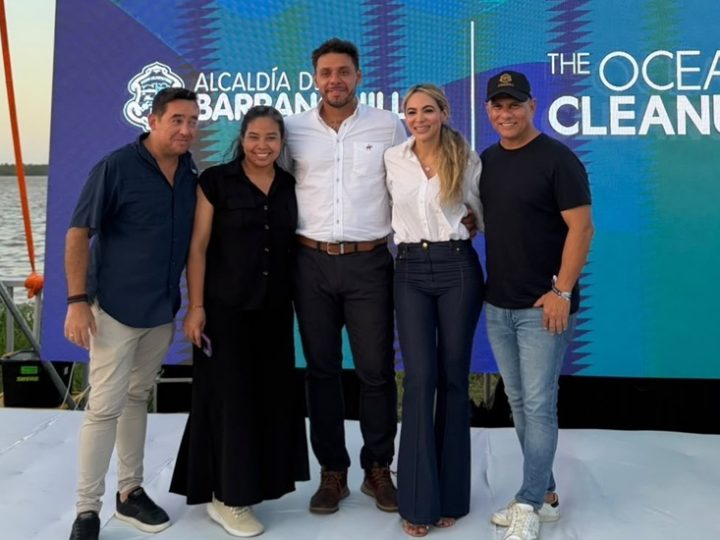 Alcaldía de Barranquilla y The Ocean Cleanup hacen frente a la contaminación por plástico