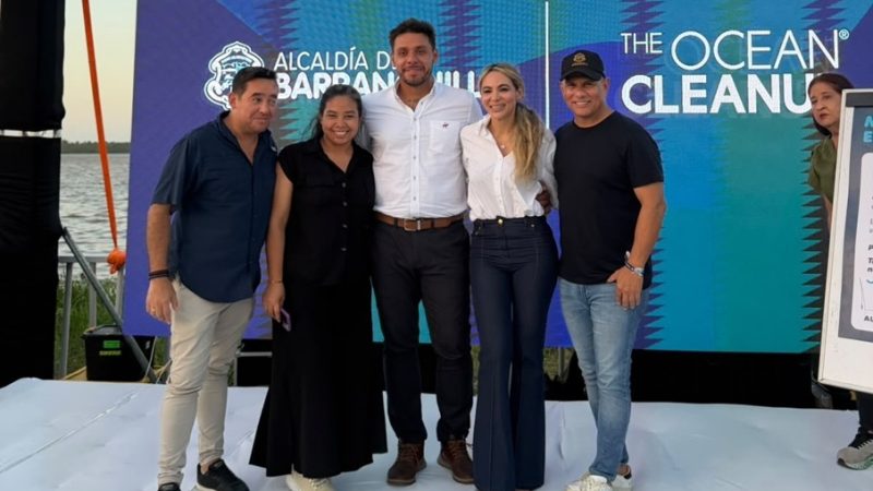 Alcaldía de Barranquilla y The Ocean Cleanup hacen frente a la contaminación por plástico