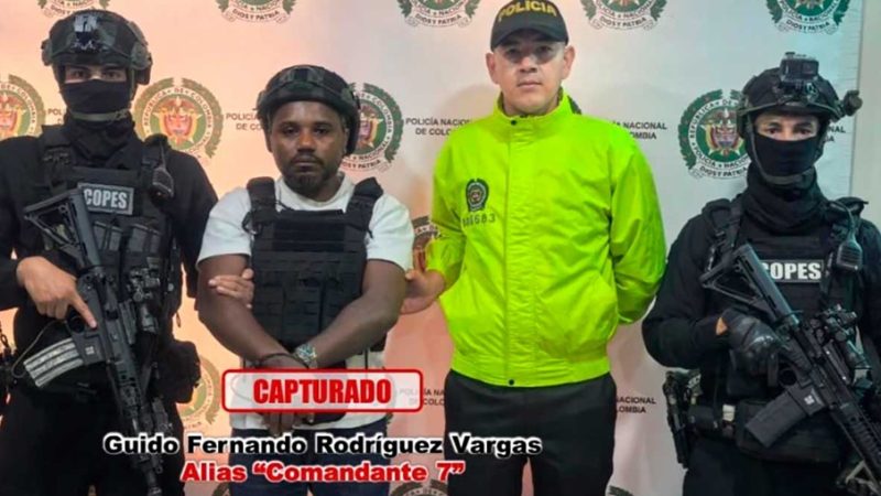 Presidente De La Espriella destaca captura del ecuatoriano alias ‘Comandante 7’ y contundentes golpes contra el crimen en las últimas 24 horas