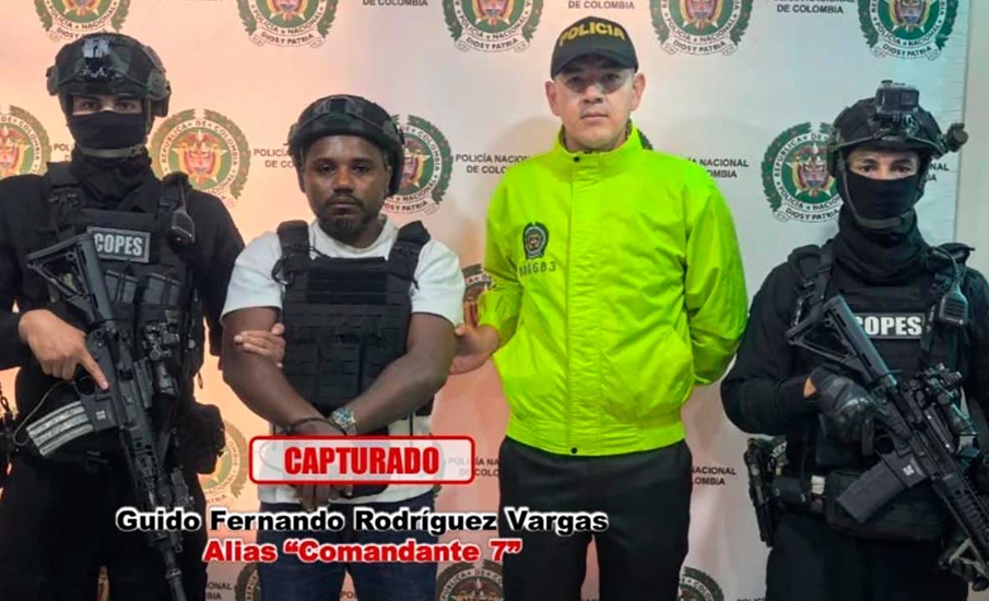 Presidente De La Espriella destaca captura del ecuatoriano alias ‘Comandante 7’ y contundentes golpes contra el crimen en las últimas 24 horas