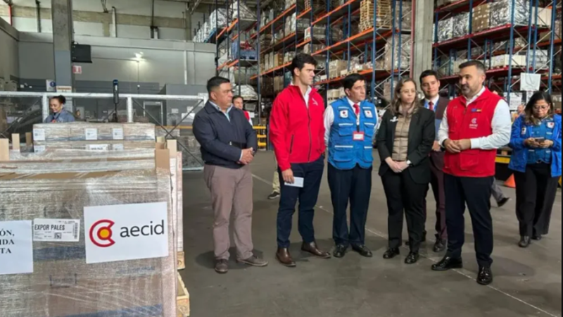 España y Colombia fortalecen la respuesta humanitaria en salud tras el terremoto, con donación de más de 95.000 unidades de medicamentos
