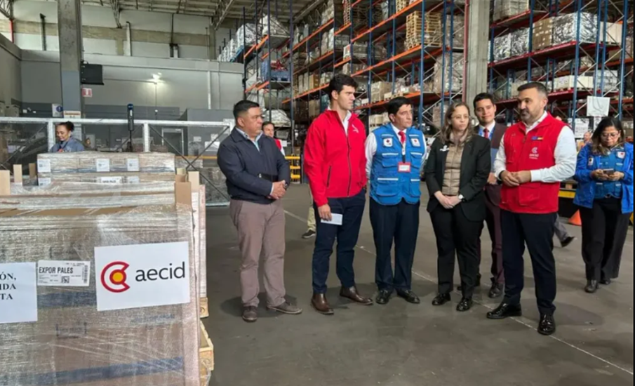 España y Colombia fortalecen la respuesta humanitaria en salud tras el terremoto, con donación de más de 95.000 unidades de medicamentos