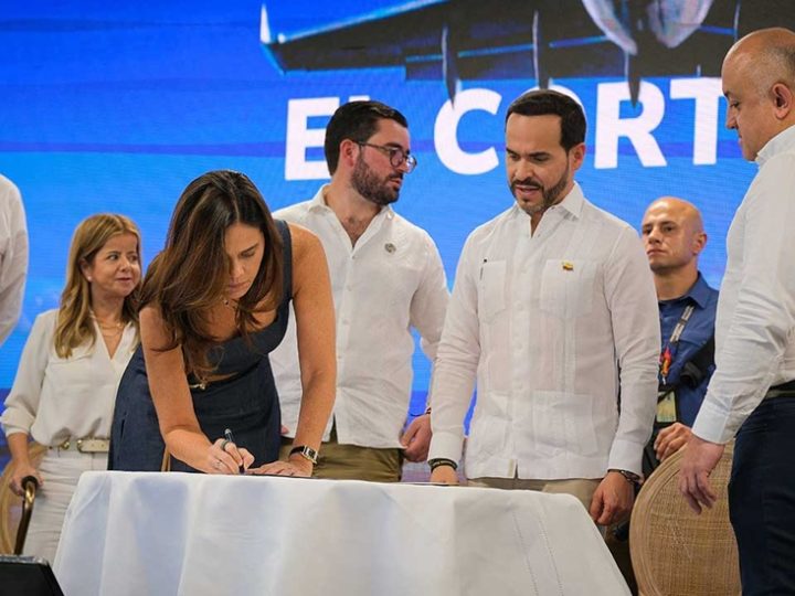 Esta obra del aeropuerto Ernesto Cortissoz es estratégica para el desarrollo, progreso y consecución de la Patria Milagro: Presidente De La Espriella