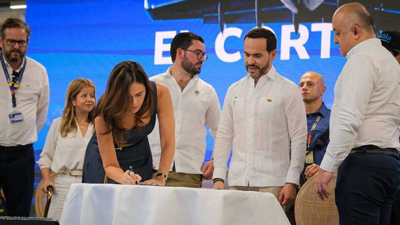 Esta obra del aeropuerto Ernesto Cortissoz es estratégica para el desarrollo, progreso y consecución de la Patria Milagro: Presidente De La Espriella
