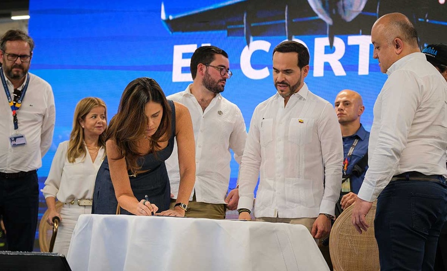 Esta obra del aeropuerto Ernesto Cortissoz es estratégica para el desarrollo, progreso y consecución de la Patria Milagro: Presidente De La Espriella