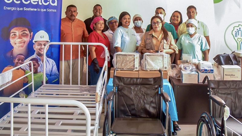 GECELCA entregó equipos médicos al Centro de Salud de Mingueo para fortalecer la atención a pacientes.