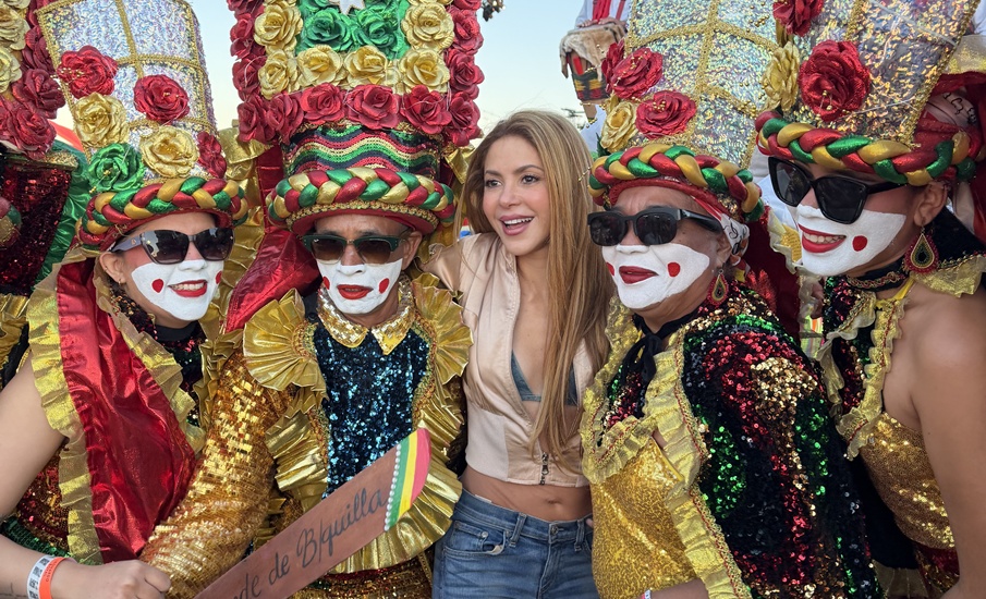 Shakira le demostró a Madrid que en Barranquilla se baila así, se disfruta así y se vive el Carnaval así ¡Qué orgullo!: alcalde Char