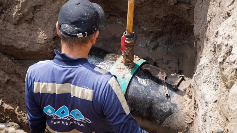 Triple A anuló nueve conexiones ilegales en la conducción Achotera, el agua hurtada debía llegar a la población de Polonuevo y Baranoa